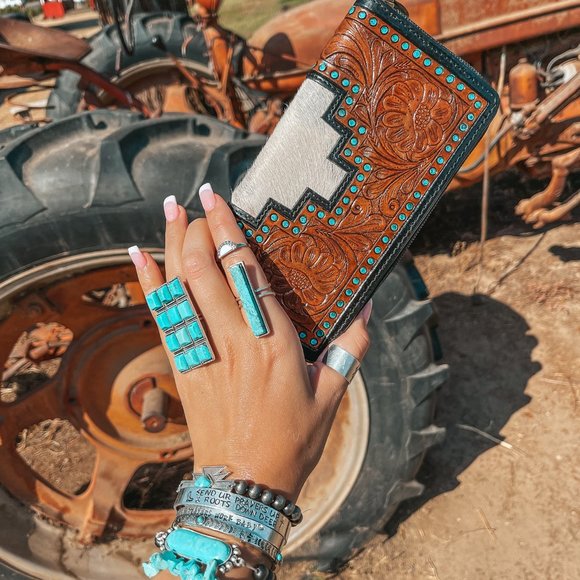 The Cheyenne Wallet a Haute Southern Hyde by Beth Marie Exclusive - Picture 1 of 7